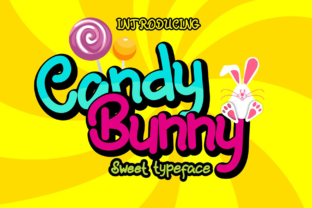 Candy Bunny: A Sweet and Friendly Display Font for Creative Projects
