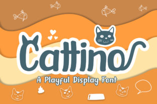 Cattino Font for Kitten-Themed Creations