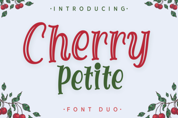 Cherry Petite: A Playful Font That Elevates Your Design Game