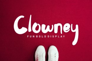 Clowney: A Bold Display Font for Creative Expression