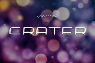 Crater: A Font That Transforms Design Ideas into Stunning Visuals