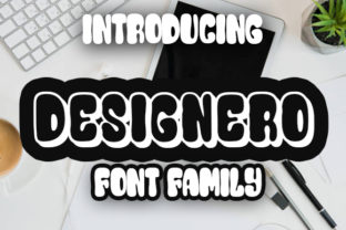 Designero: A Playful Brush Style Font for Creative Projects