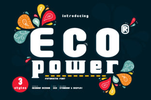 Eco Power: A Font That Merges Sustainability with Typography Excellence