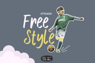 Free Style: A Playful Font for Gaming and Sports-Themed Projects