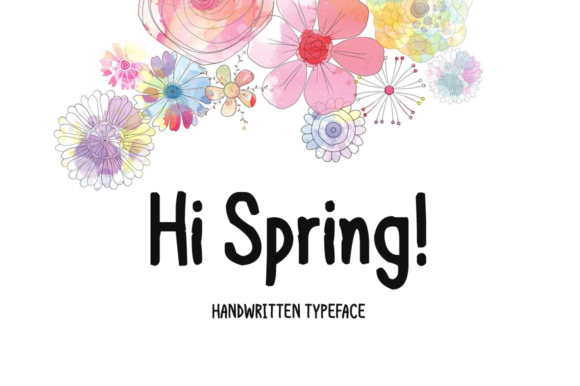 Hi Spring: A Fresh Font for Your Next Creative Project