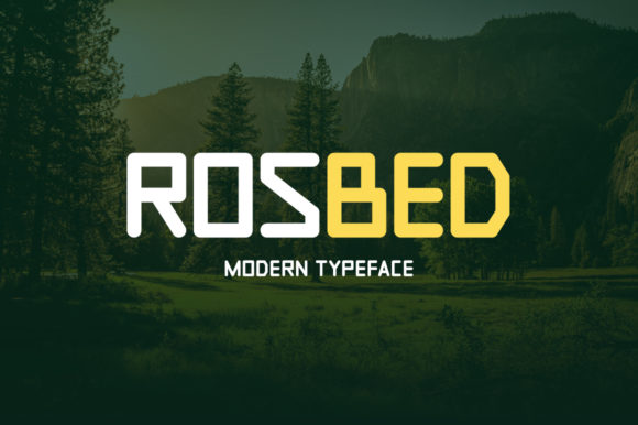 Introducing Rosbed: A Modern Display Font for the Creative and Professional World