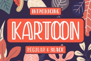 Kartoon: A Playful Display Font for Modern Creativity