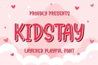 Kidstay: A Playful and Charming Font for Creative Designs