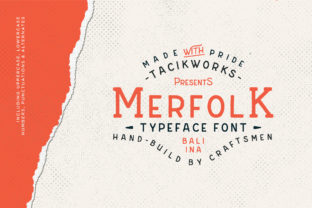 Merfolk: A Vintage Display Font That Captures the Imagination of Modern Creators