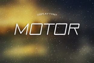 Motor: A Font That Captures the Spirit of Modern Creativity