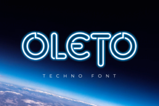 Oleto: A Futuristic Techno Display Font for Strategic Design and Branding
