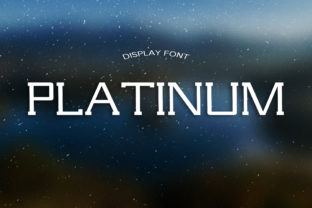 Platinum Font: Clean, Modern, and Simply Gorgeous