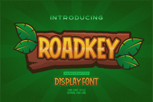 Roadkey: A Playful Font That Captures the Spirit of Modern Creativity