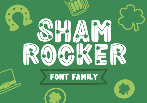 Shamrocker Font for Festive Design Projects