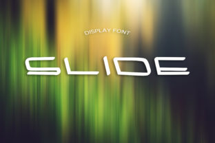Slide Font Elegance: A Versatile Design Tool for Every Project