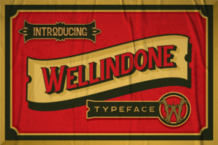 Wellidone: A Vintage Serif Font with Modern Versatility
